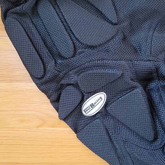 First Racing Motorcycle Jacket, Black, Size Large - Picture 3 of 11